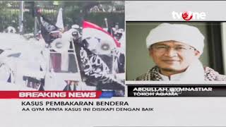 Download lagu Aa Gym's Feedback And Message to Peaceful Action Flag Burning Protest
