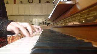 Video thumbnail of "Eleni Karaindrou Waltz by the River piano"