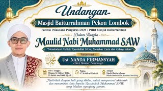 LECTURE BY USTAD NANDA FIRMANSYAH IN LOMBOK SEMINUNG, WEST LAMPUNG