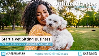 Online Classes  Start a Pet Sitting Business