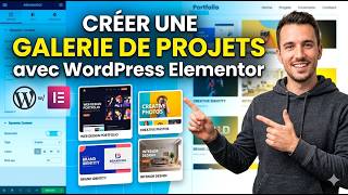 Comment créer une GALERIE DE PROJETS WordPress Elementor  2026 1330