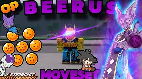 *NEW*💪👾Roblox tsb script | Beerus moveset from dragon ball | op 5th and 6th ability | op moveset!🟪