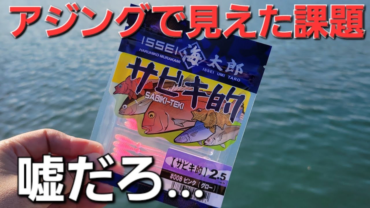アジング】弱点が知らずに使うとストレスになる方も。このワームの