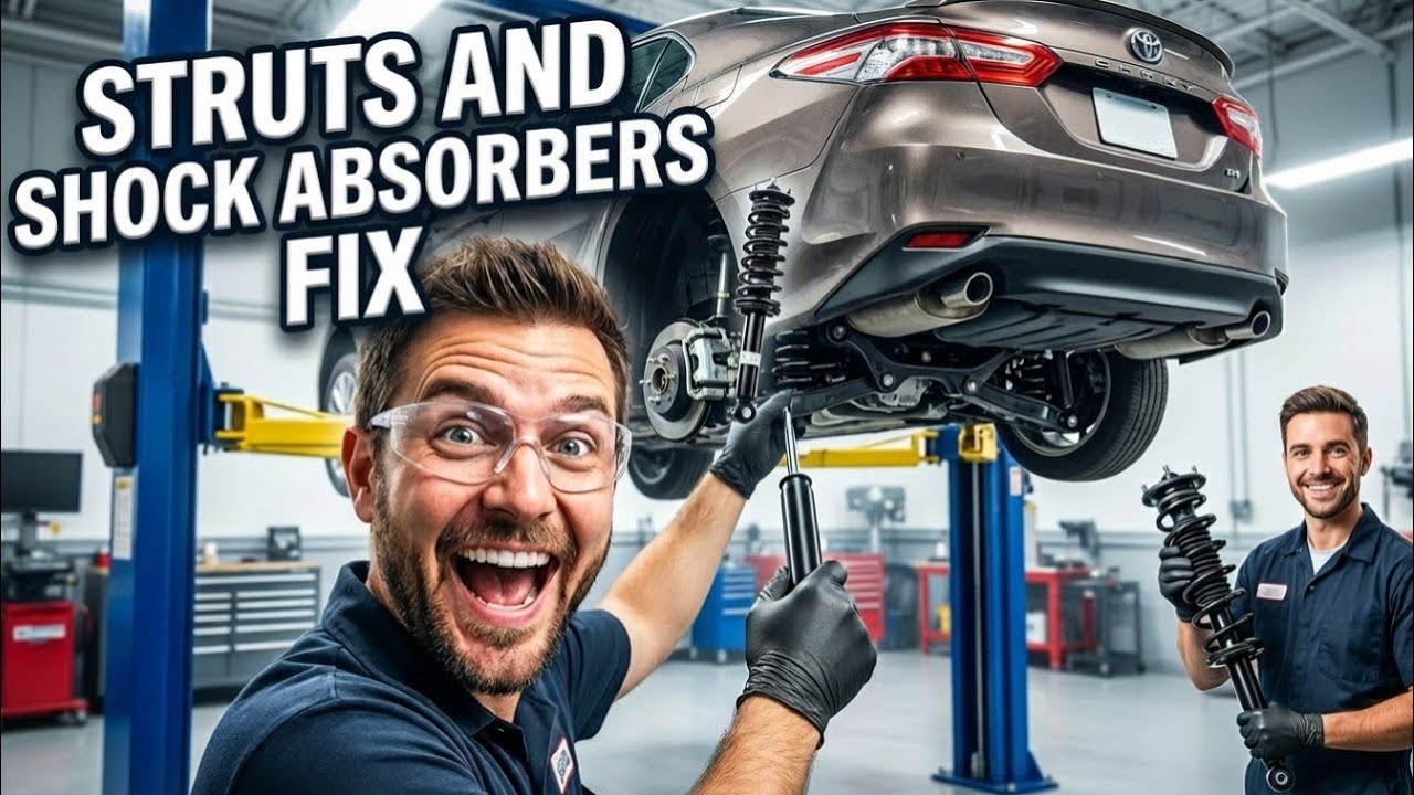 DIY Repair Guide: How to Replace and Install Struts and Shock Absorbers on a Toyota Camry!