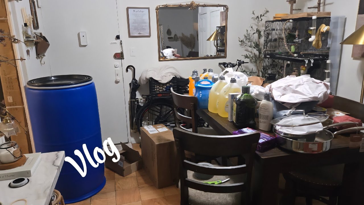 LIFE IN BK NY: EP. 4 packing a barrel for Jamaica | Runner errands + packing.
