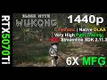 RTX 5070 Ti + Ryzen 7 5800X3D | Black Myth Wukong | 1440p | DLAA | Path Tracing | 6X MFG | DLSS 4.5