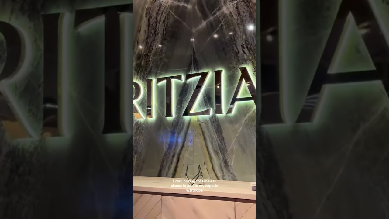 First private shopping experience at Aritzia 🤍 