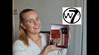 Full face w7 cosmetica Nieuwe producten testen