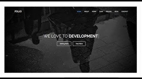Folio - One Page MultiPurpose HTML5 Template | Themeforest Download