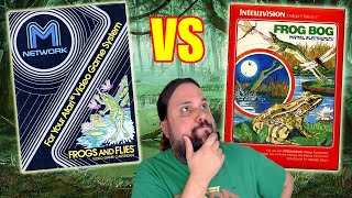 Frogs And Flies Frog Bog Atari 2600 Vs Intellivision