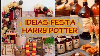 IDEIAS CRIATIVAS PARA FESTA DO HARRY POTTER - FAÇA SUA FESTA