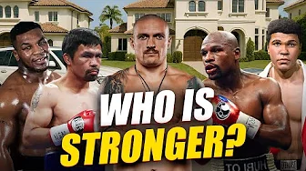 These Fighters Are Richer Than You Think! Comparison of The Best Boxers of All Time