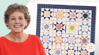 How To Make A Moon And Star Quilt - Free Quilting Tutorial