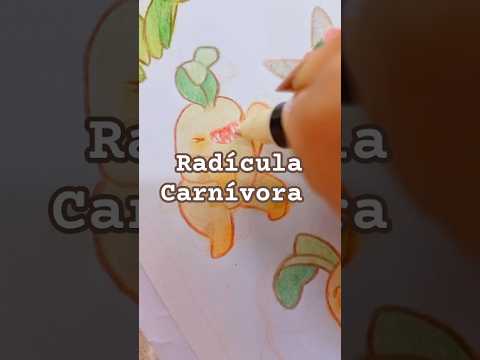 Radícula Carnívora #arte #originacharacter #art #dibujo #fantasía #seresmagicos #criaturasmágicas