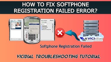 HOW TO FIX SOFTPHONE REGISTRATION FAILED ERROR IN VICIDIAL? | VICIDIAL TROUBLESHOOTING TUTORIAL