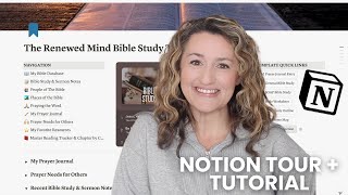 Notion Bible Study Tour + Template