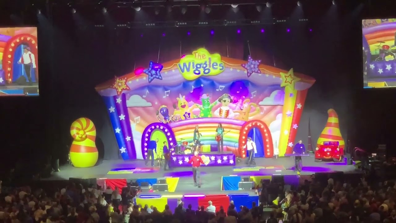 THE WIGGLES WIGGLY BIG DAY OUT TOUR IS IN QUDOS BANK ARENA IN SYDNEY OLYMPIC PARK PART THREE