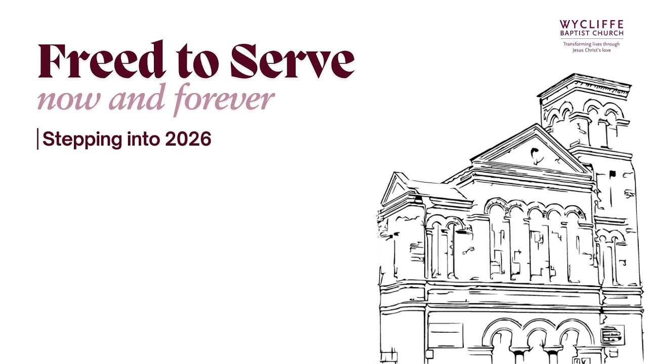 4th January 6PM Service (Freed to Serve: Now and Forever - Revelation 1:1-8)