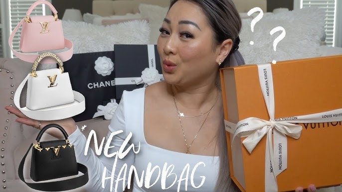 LOUIS VUITTON CAPUCINES PM UNBOXING/ CHANEL HAUL! WEIGHT LOSS REWARD 