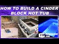 Build a DIY Cinder Block Hot Tub