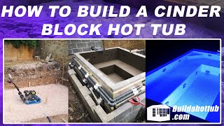Build a DIY Cinder Block Hot Tub