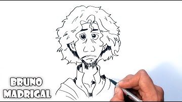 How to Draw Bruno Madrigal | Disney Encanto - The Movie