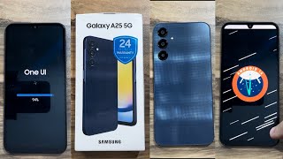 Samsung Galaxy A25 5G Unboxing for the first time