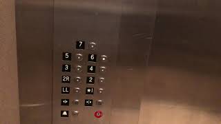 Messed-up indicators! - General traction elevator 2 - WVU Downtown Campus Library - Morgantown