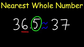 Rounding Decimals to the Nearest Whole Number