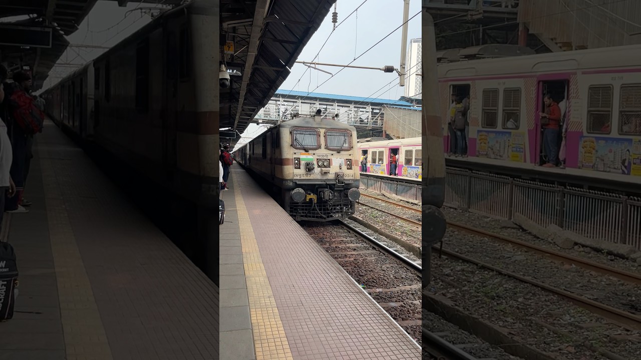 Pushpak Express In Kalyan Junction 