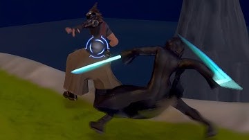 Kingdom Hearts 3 - Playable MYSTERIOUS FIGURE vs. Terra (MOD)