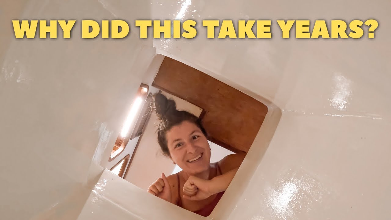 ⁣Our Honest Boat Rebuild: Why It Took Years to Build This Freezer