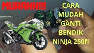 #94 Trouble Kelistrikan Ninja 250 fi aki yuasa drop 6 bulan pemakaian | ganti dengan motobatt mtx7a