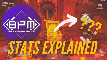 Stats Guide in BPM: Bullets Per Minute