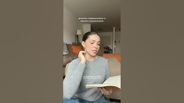 Proactive Communication VS Reactive Communication #counselling #healthyrelationships