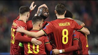 Belgium 3:1 Estonia | World Cup | All goals and highlights | 13.11.2021