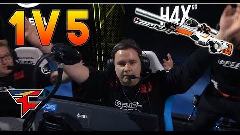 Guardian 1v5 vs Fnatic IEM World Championship Katowice 2018