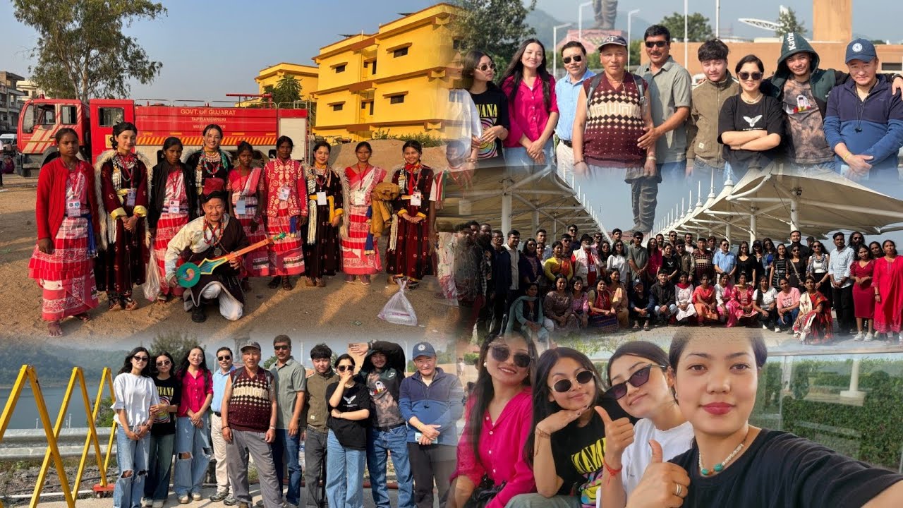 Leh to Gujarat with my cultural team🩷