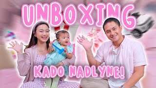 Bongkar Kado Ulang Tahun Pertama Kali, NADLYNE PUNYA ADEK BARU?!