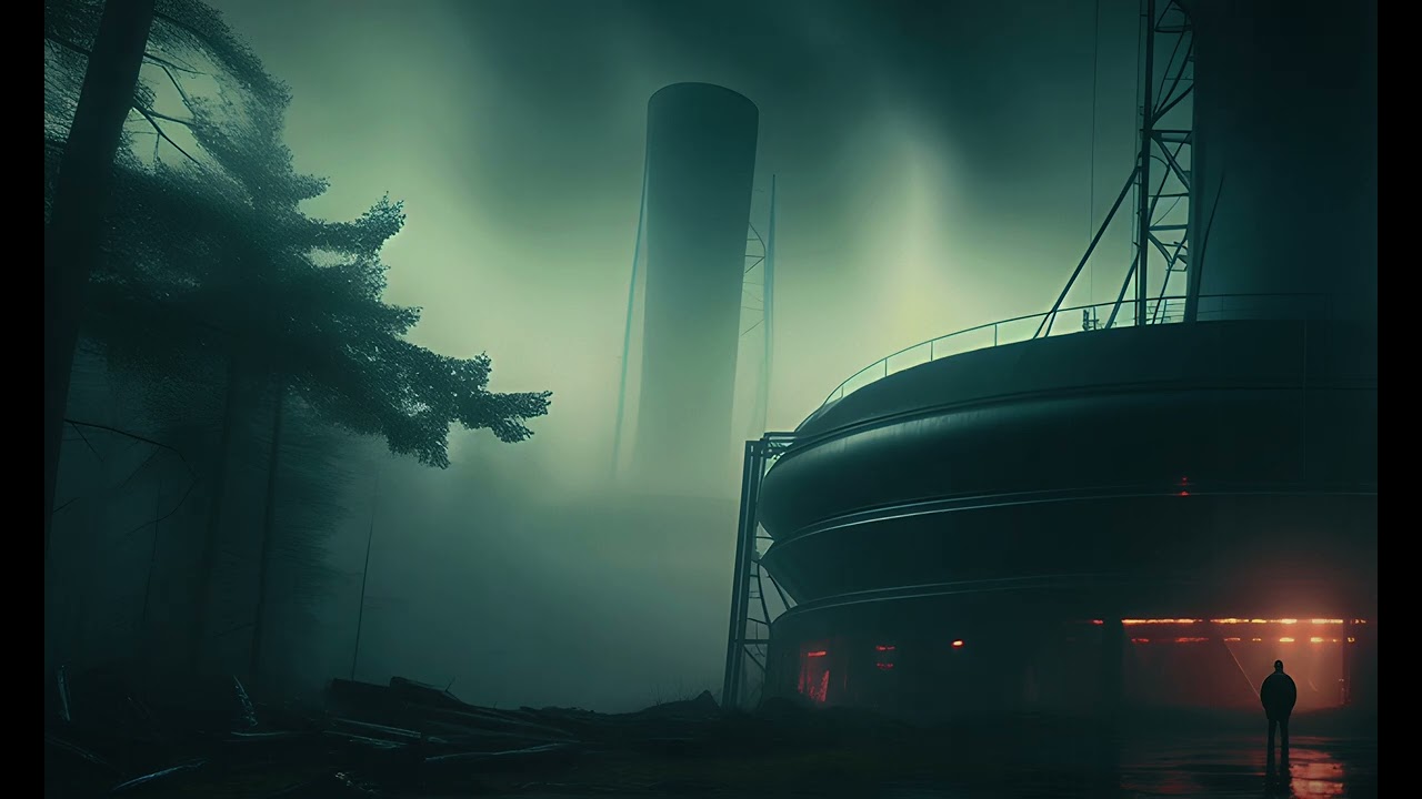 Nuclear Forest | Dark Atmospheric Ambient Music and Chill | 4K