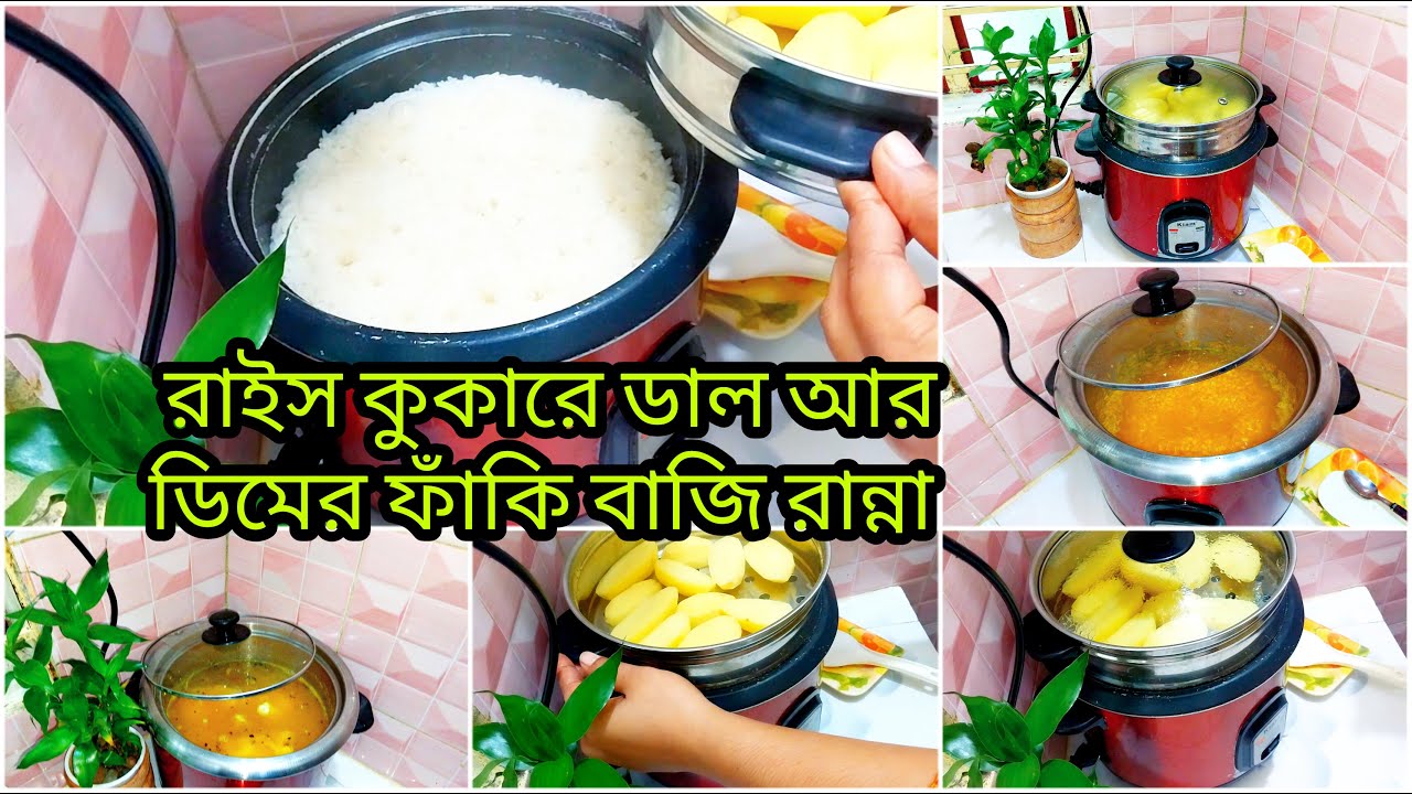 রাইস কুকার সম্পর্কে A to Z সকল ইনফরমেশ আজকের ভিডিওতে ! রাইস কুকারে আমি যেভাবে রান্না করি 🥰