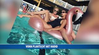 Lindsey Vonn plantscht mit Bella Hadid