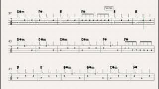 Oh! Carol bass tab - Neil Sedaka