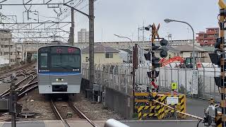 相鉄線8000系8510編成特急海老名行SO10二俣川駅到着！