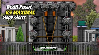 Bedil Pusat K5 MAXIMAL‼️Full seruduk 20 Grub Bantengan🔥(Animasi Sound System)