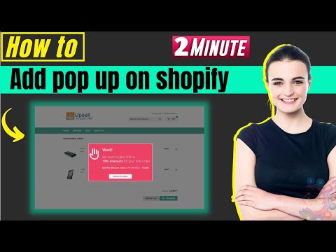 How to add pop up on shopify 2022