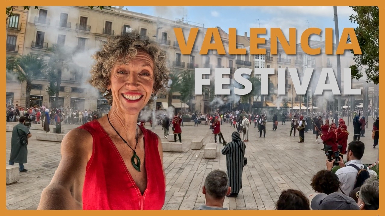 ⁣Loud Blasts in the Square? Stumbling into Valencia's Historic Moors & Christians Fiesta! - S03E45