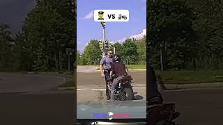 Biker Pushes State Trooper into Traffic while Fleeing #police chase #fyp #statetrooper #mdn