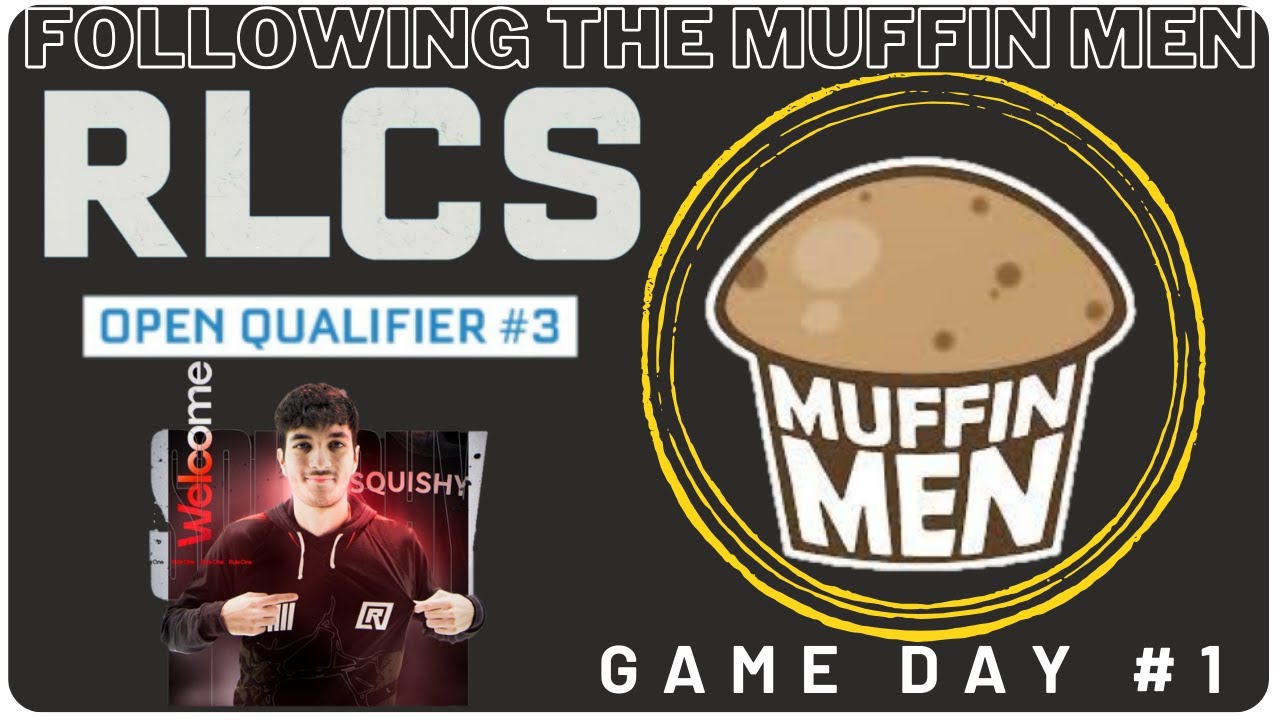 Gimmick Rlcs Following the MUFFIN MEN | 2024 NA RLCS OPEN QUAL 3 Day #1 | Squishy ...
