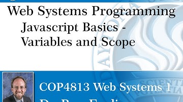 Web Programming - Javascript - Basics - Scope Rules
